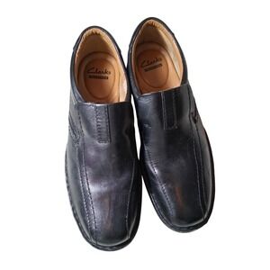 Clarks | Shoes | Clarks Collection 22862 Bicycle Toe Black Leather